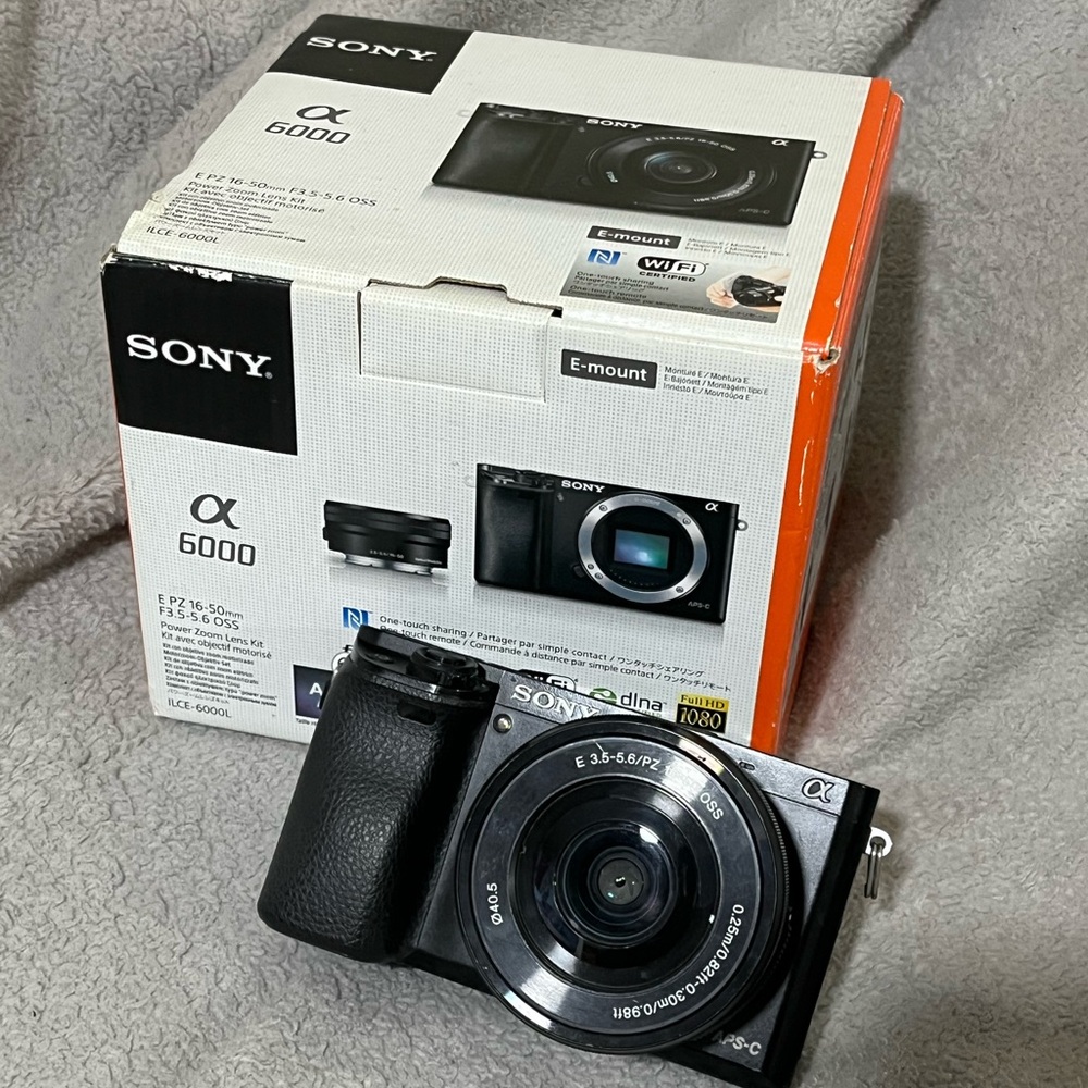 Sony Alpha 6000 Black Digital Camera